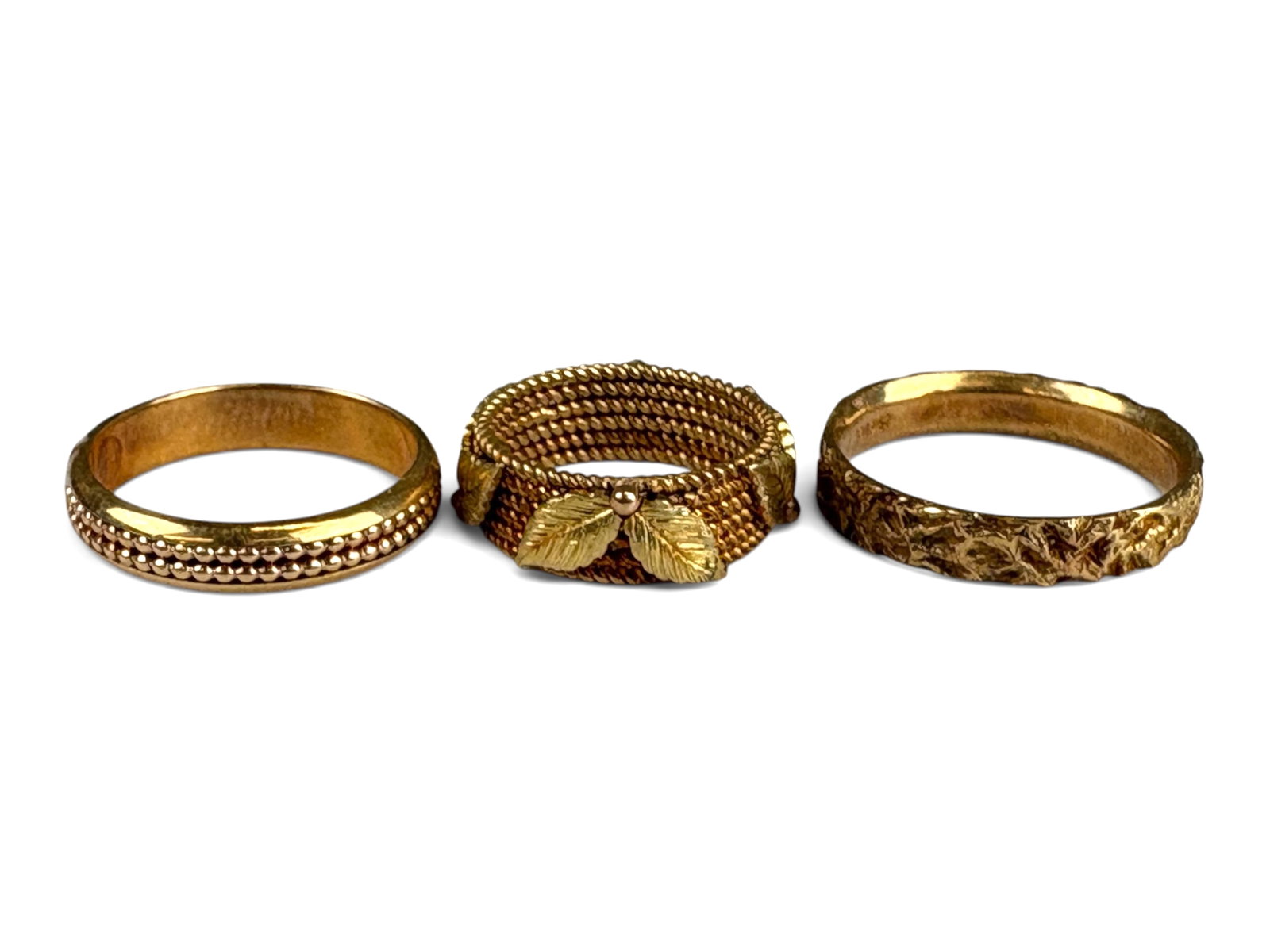 (12) 18K Gold Rings - 5