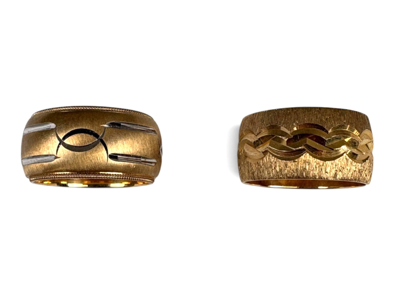 (2) 14k Gold Rings (1 of 3)