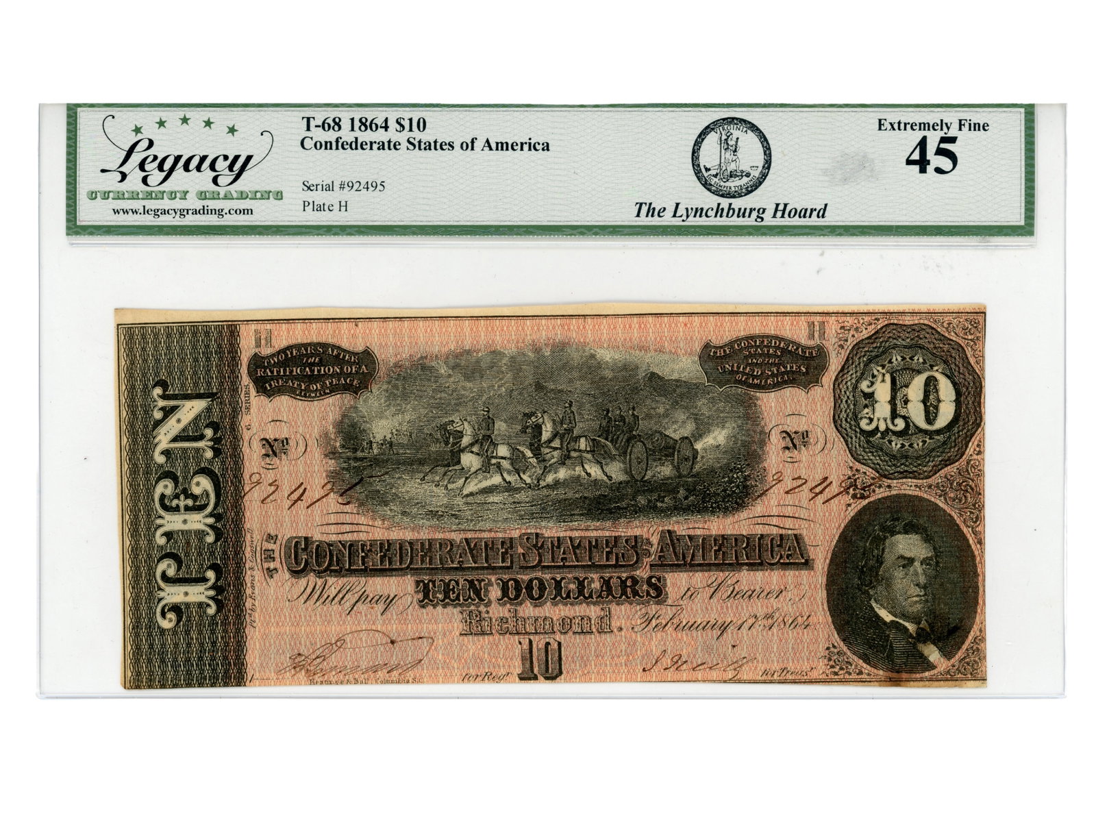(3) Graded Confederate Currency Notes - 2