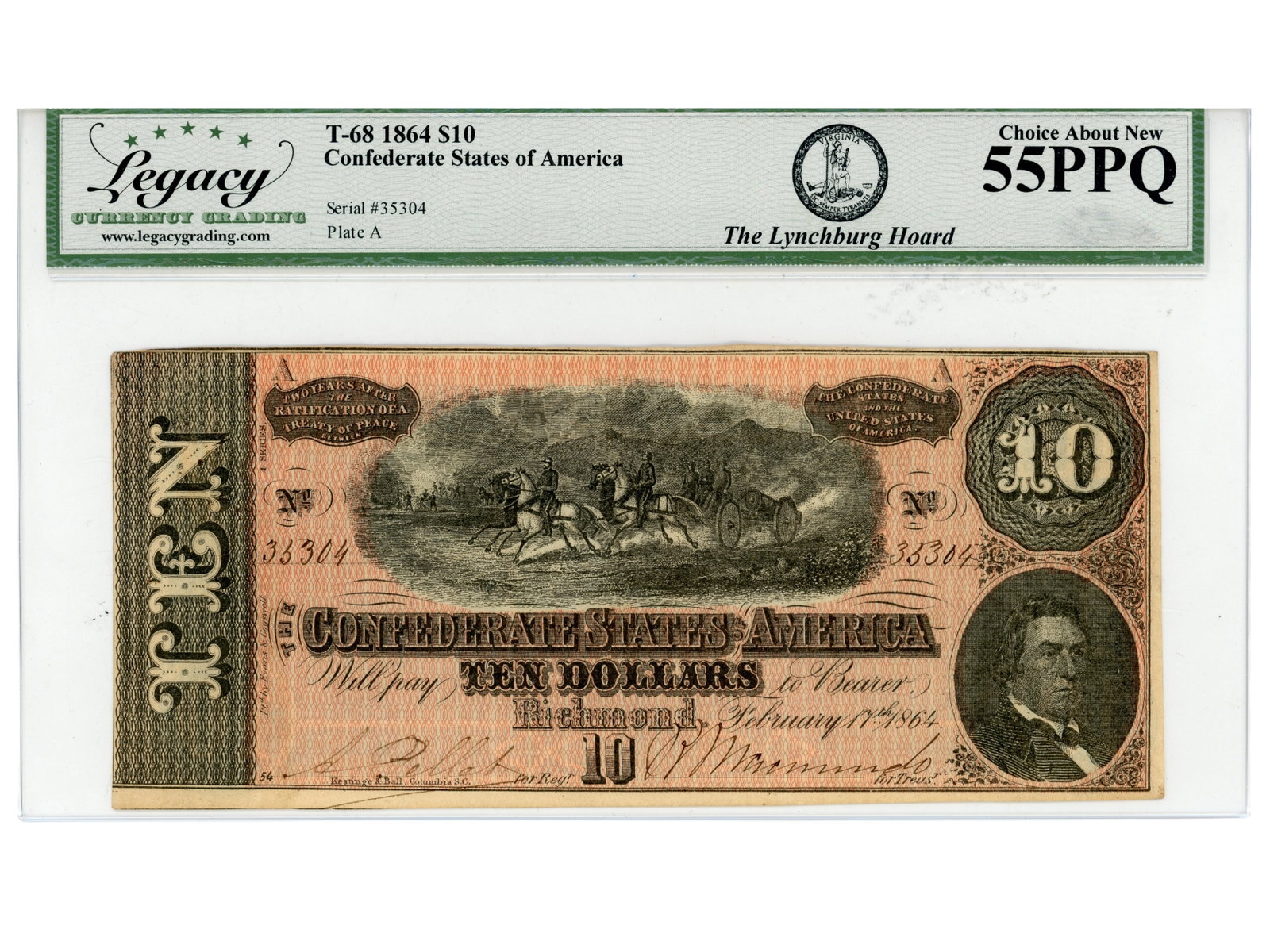 (3) Graded Confederate Currency Notes - 4