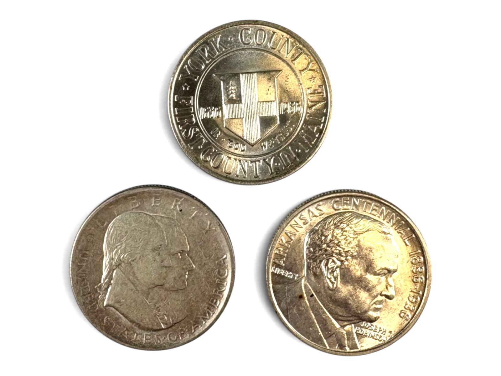 (3) Commemorative Half Dollars