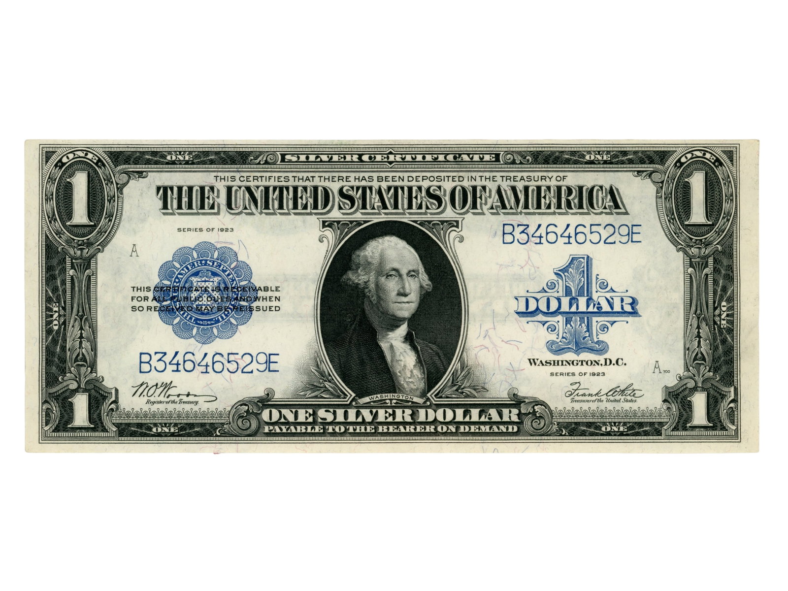 Fr. 238 $1 Silver Certificates - 4