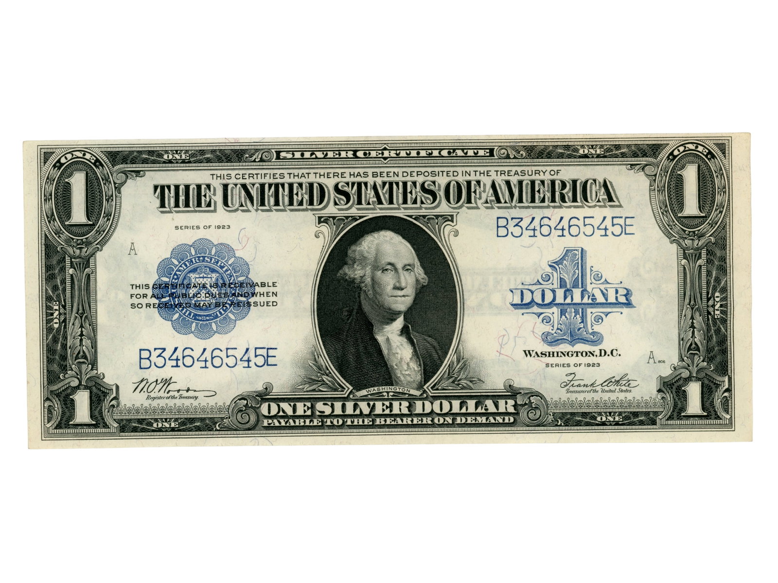 Fr. 238 $1 Silver Certificates - 6
