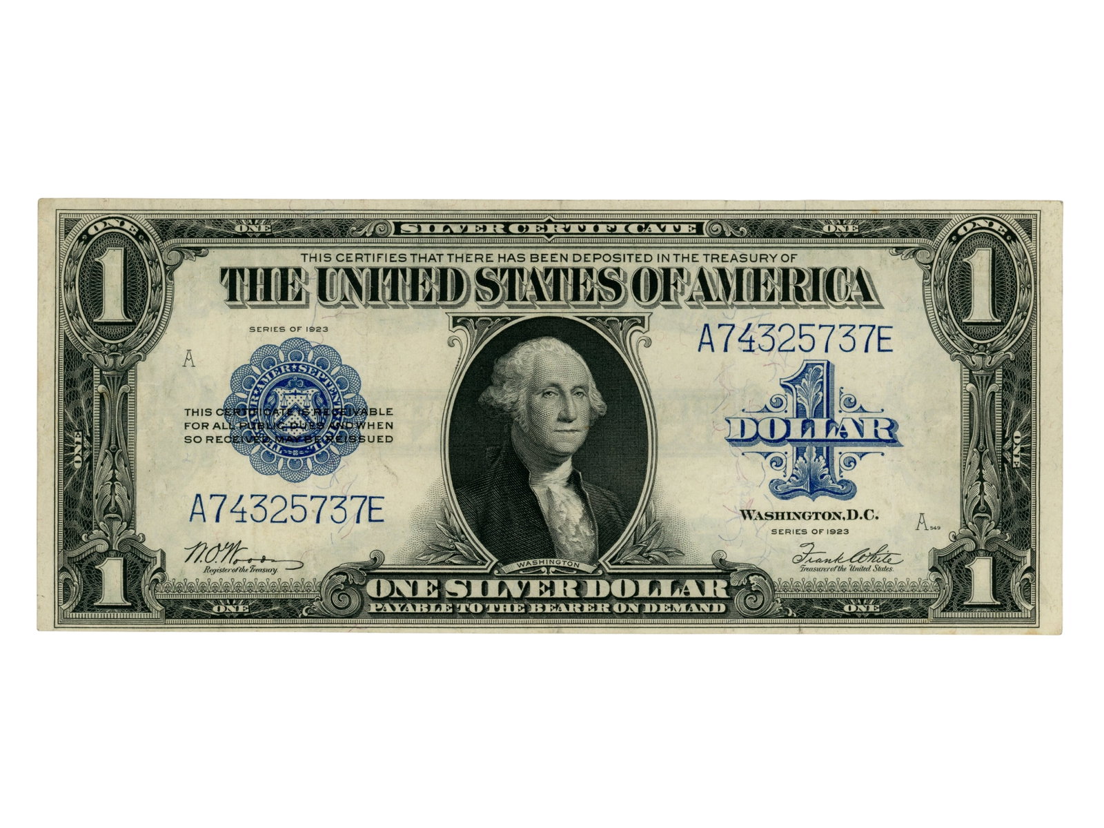 Fr. 238 $1 Silver Certificates - 8