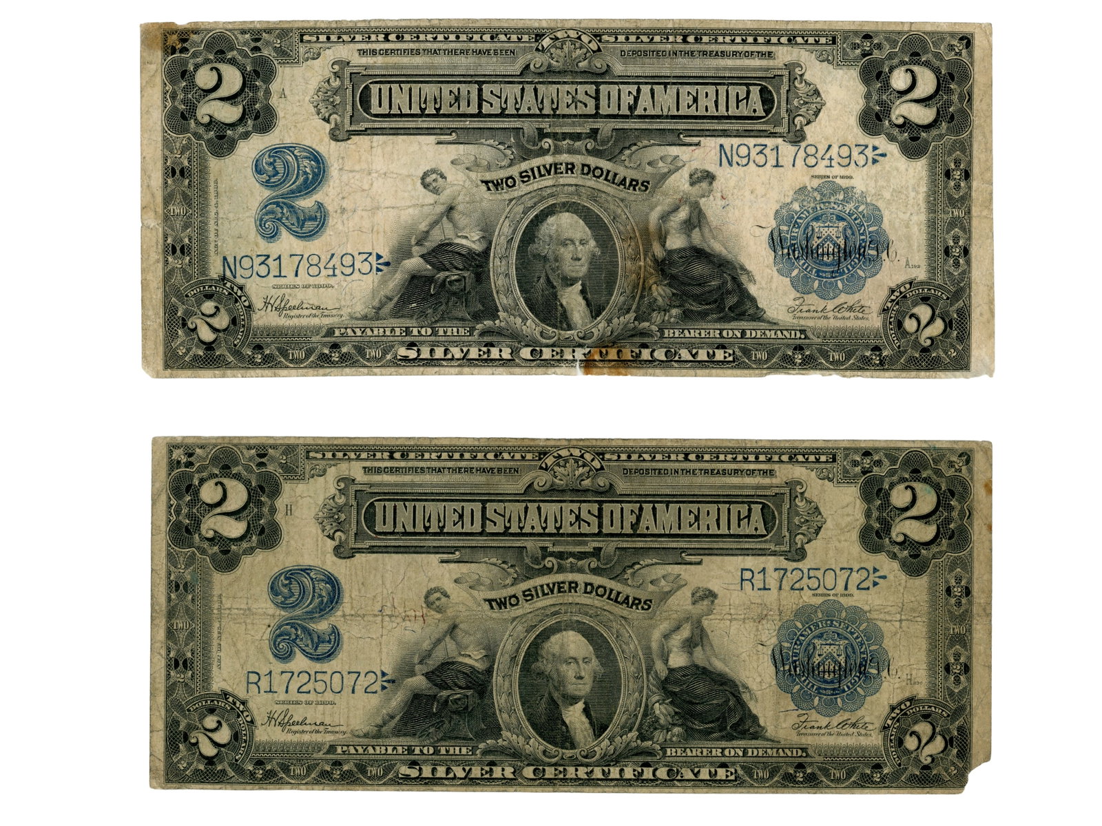 Fr. 258 1899 $2 Silver Certificate: Fr. 258 1899 $2 Silver Certificate. Ungraded. See images for condition. Shipping: Weiss Auctions offers full-service, in-house shipping for nearly all items in this auction. For a shipping quote,