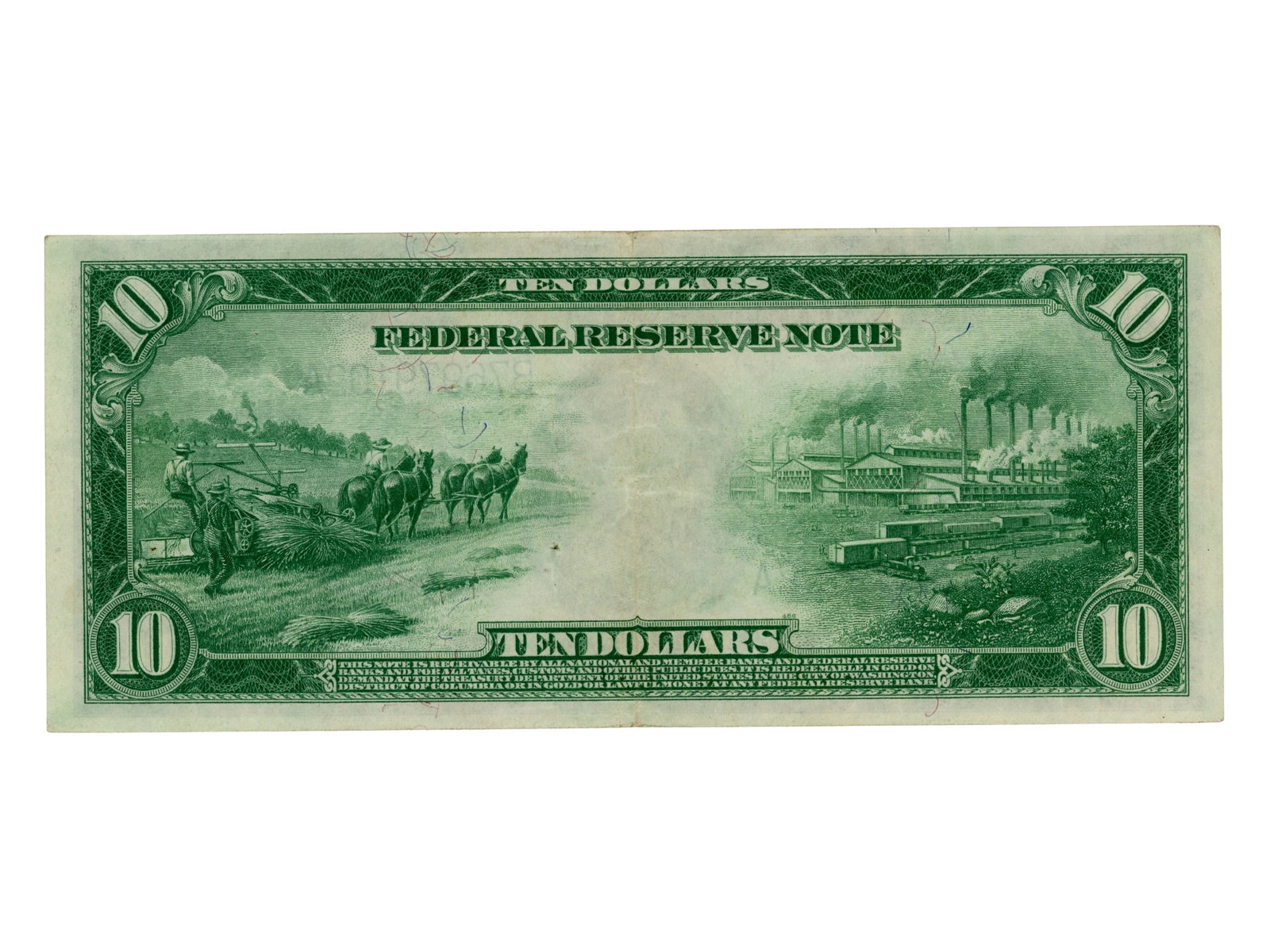 (2) $10 Federal Reserve Notes - 3