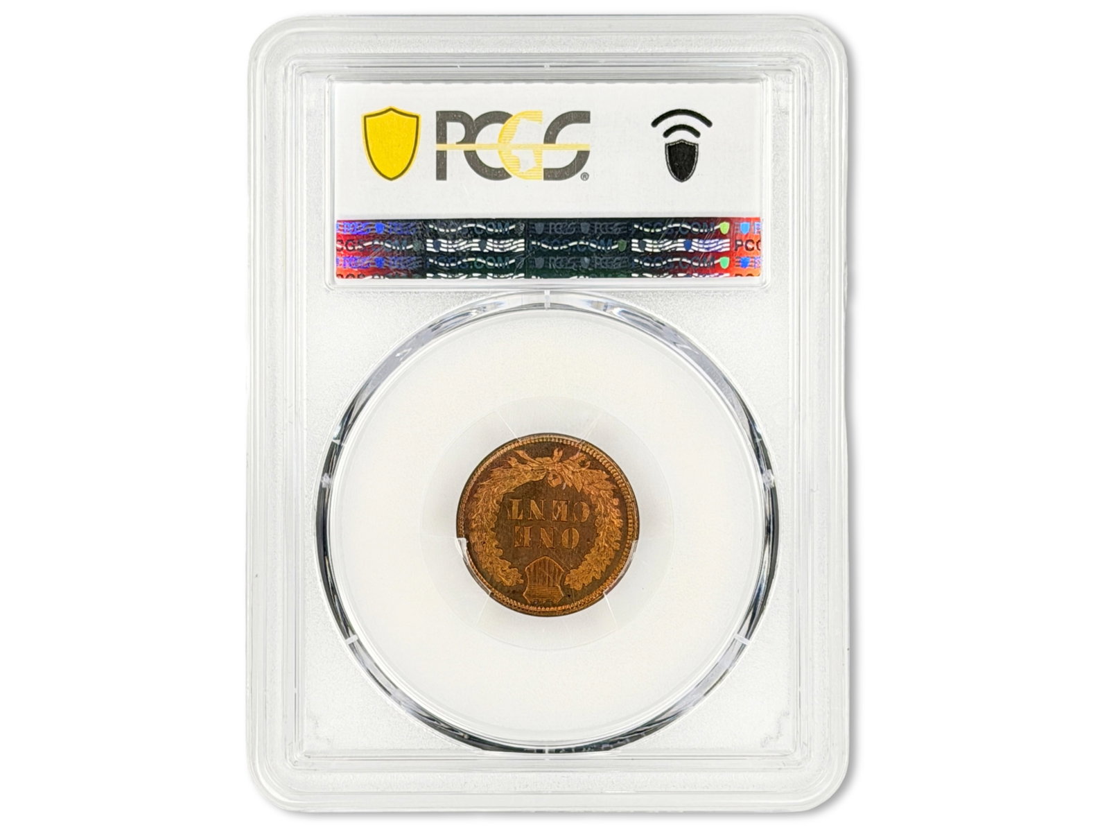 1880 1C Proof Graded PCGS PR64RD - 4