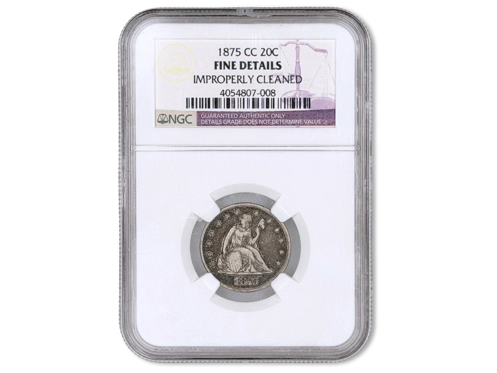 1875-CC 20C Slabbed Details NGC (1 of 2)