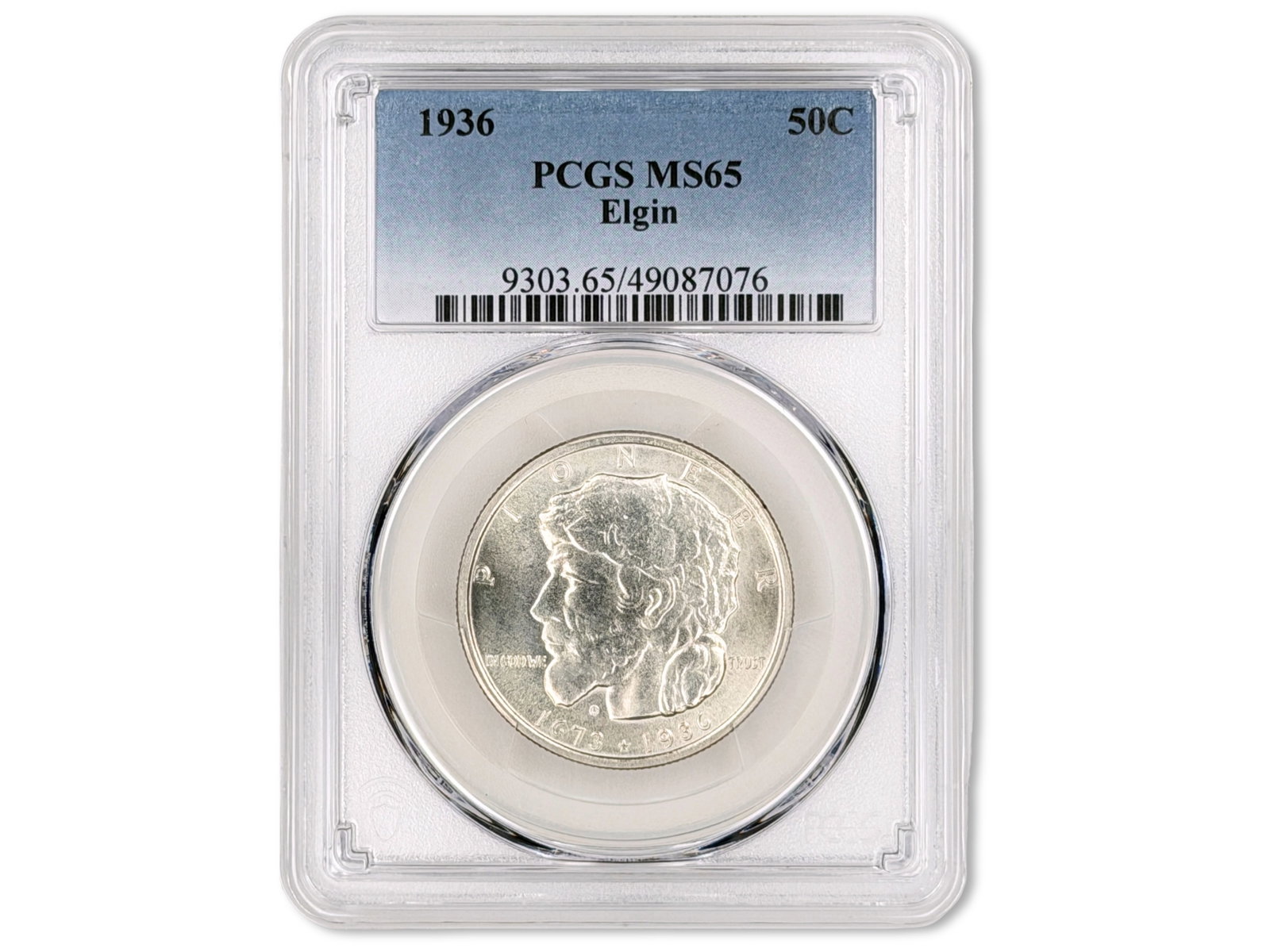 1936 Elgin Commemorative 50C PCGS MS65 (1 of 2)