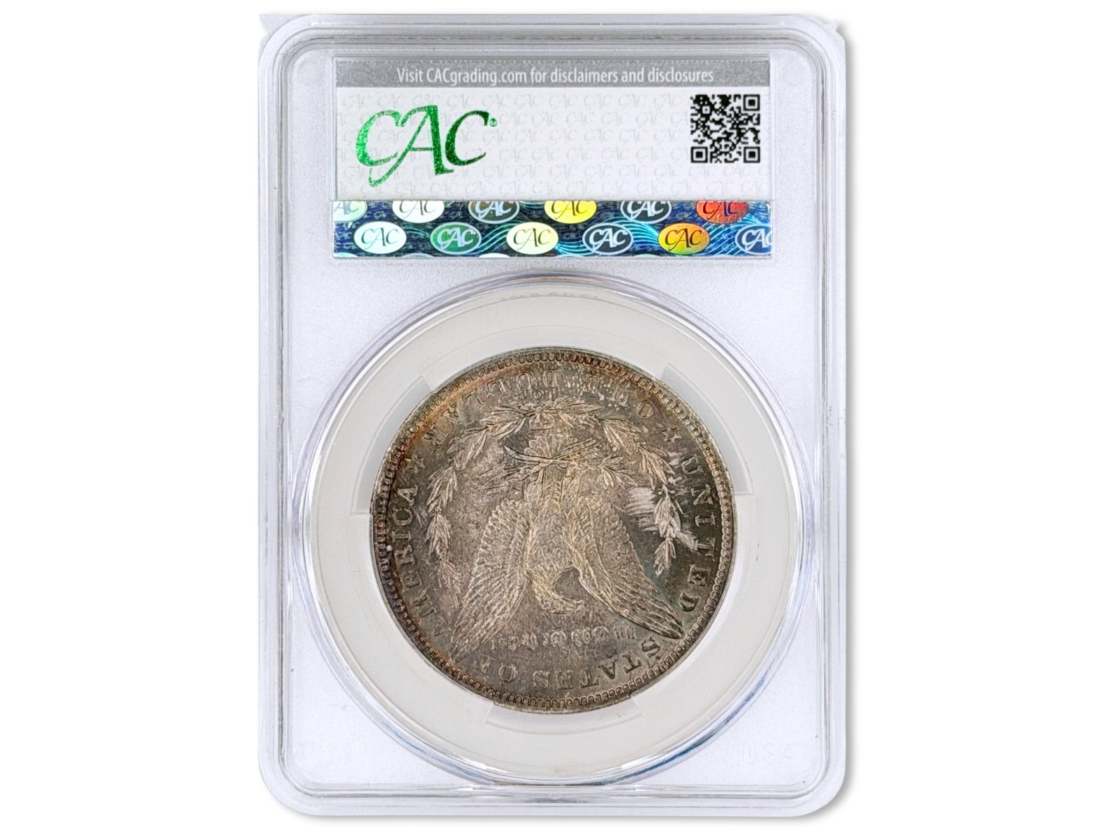 1883-O $1 Graded CAC MS62 - 2