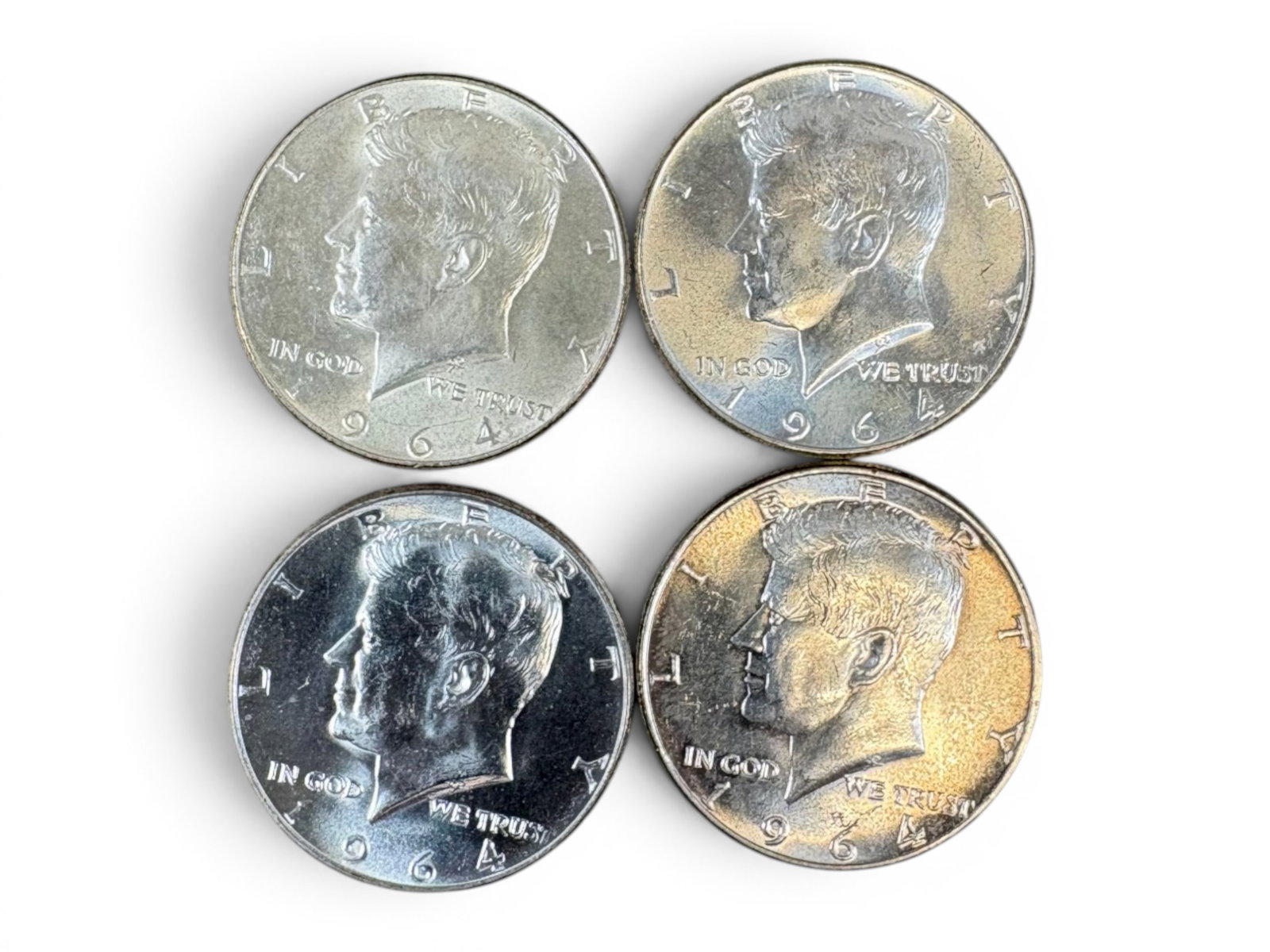 (77) 90% Silver Half Dollars - 4
