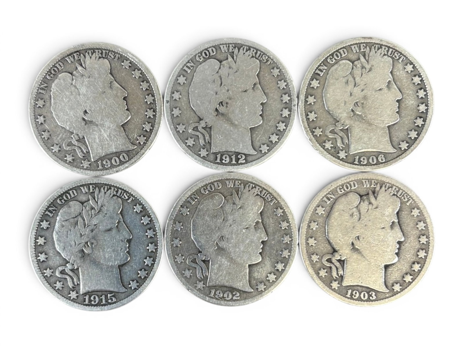 (77) 90% Silver Half Dollars - 5