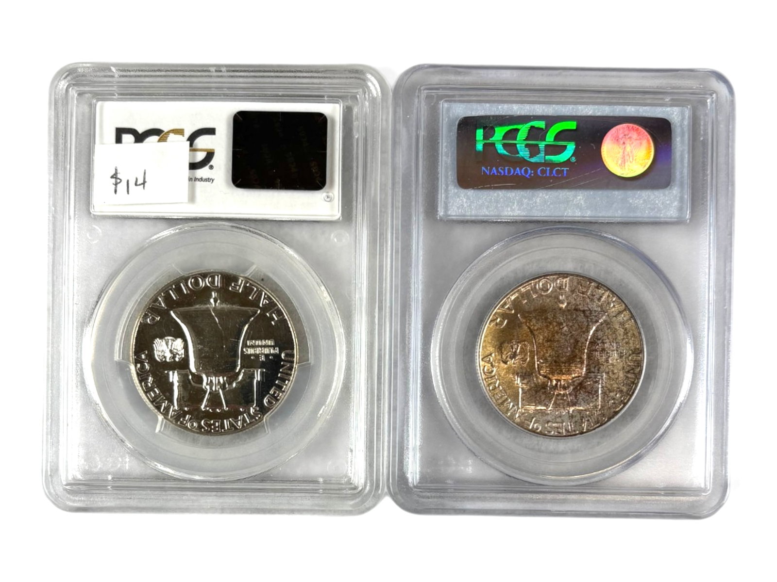 (10) Graded Half Dollars - 3