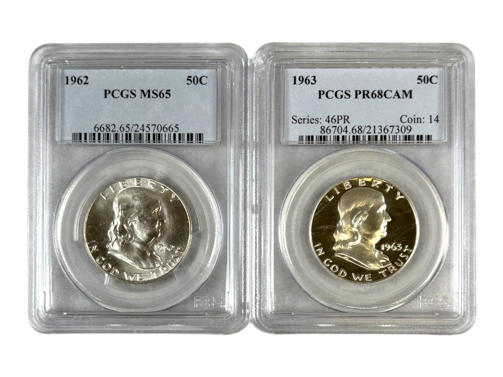 (10) Graded Half Dollars - 4