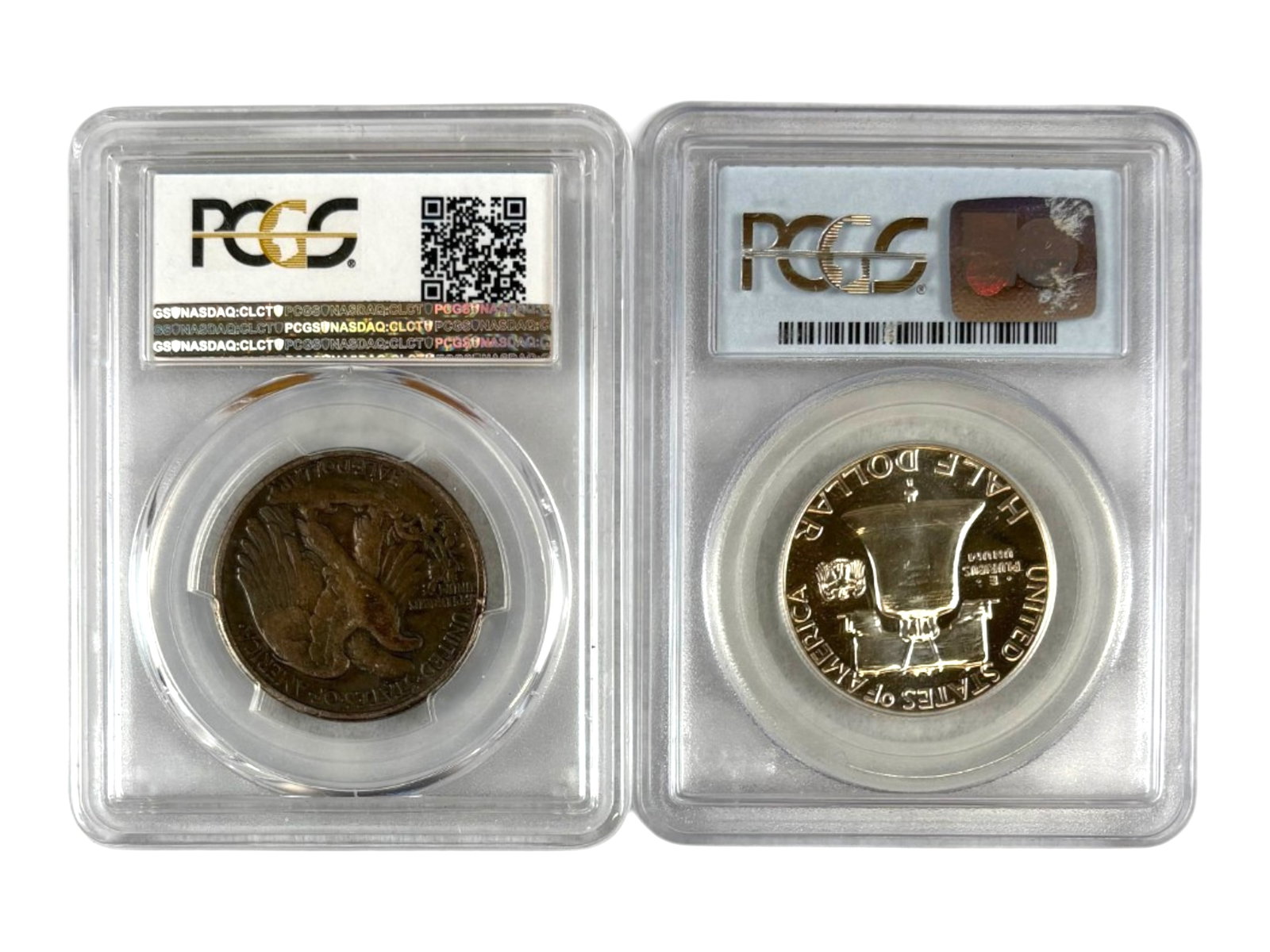 (10) Graded Half Dollars - 7