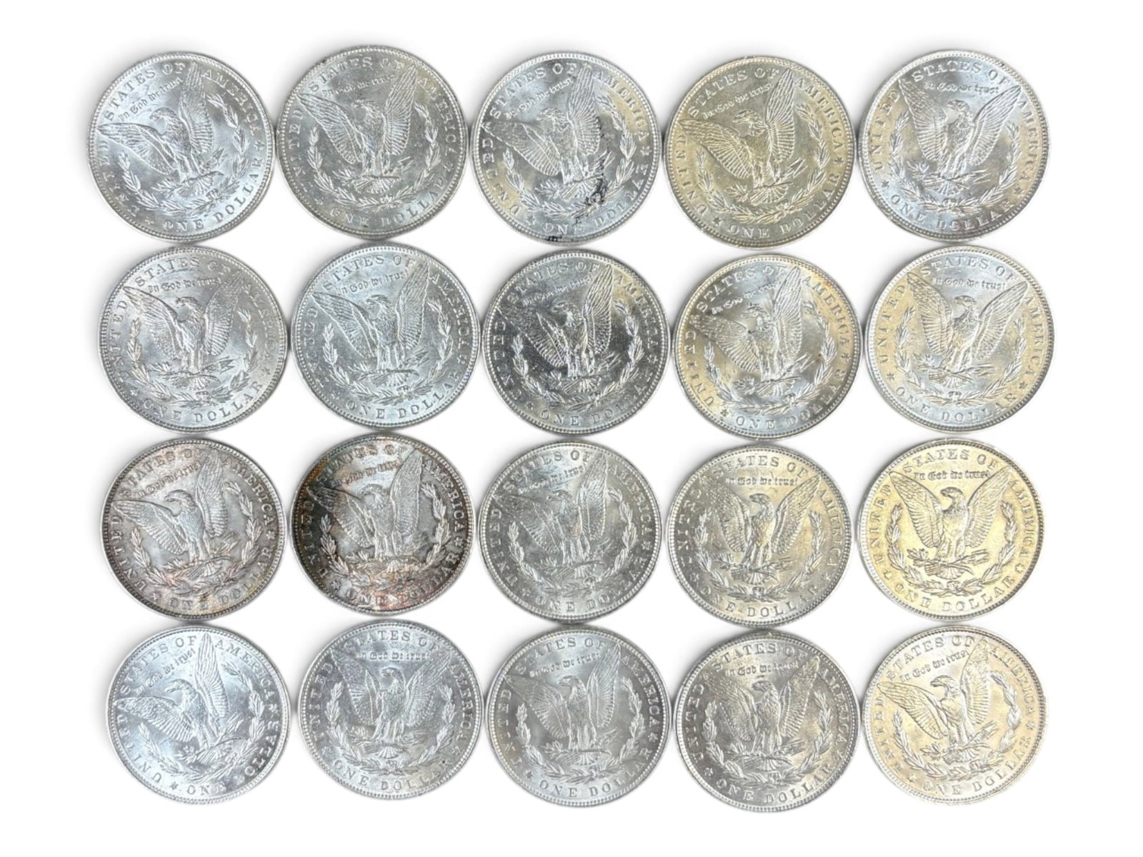 (20) 1889 Morgan Dollars - 2