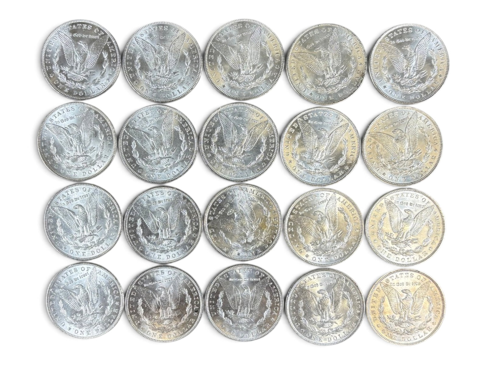 (20) 1886 Morgan Dollars - 2