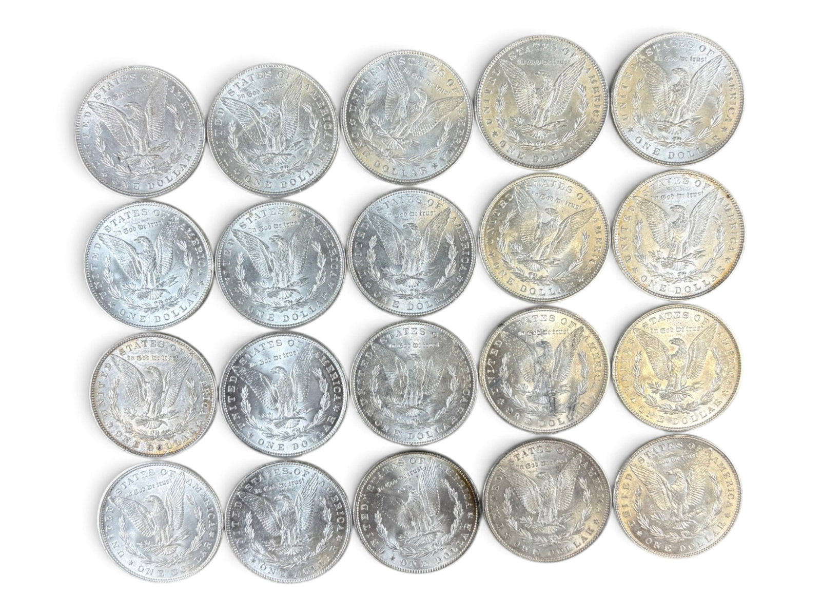 (20) 1882 Morgan Dollars - 2