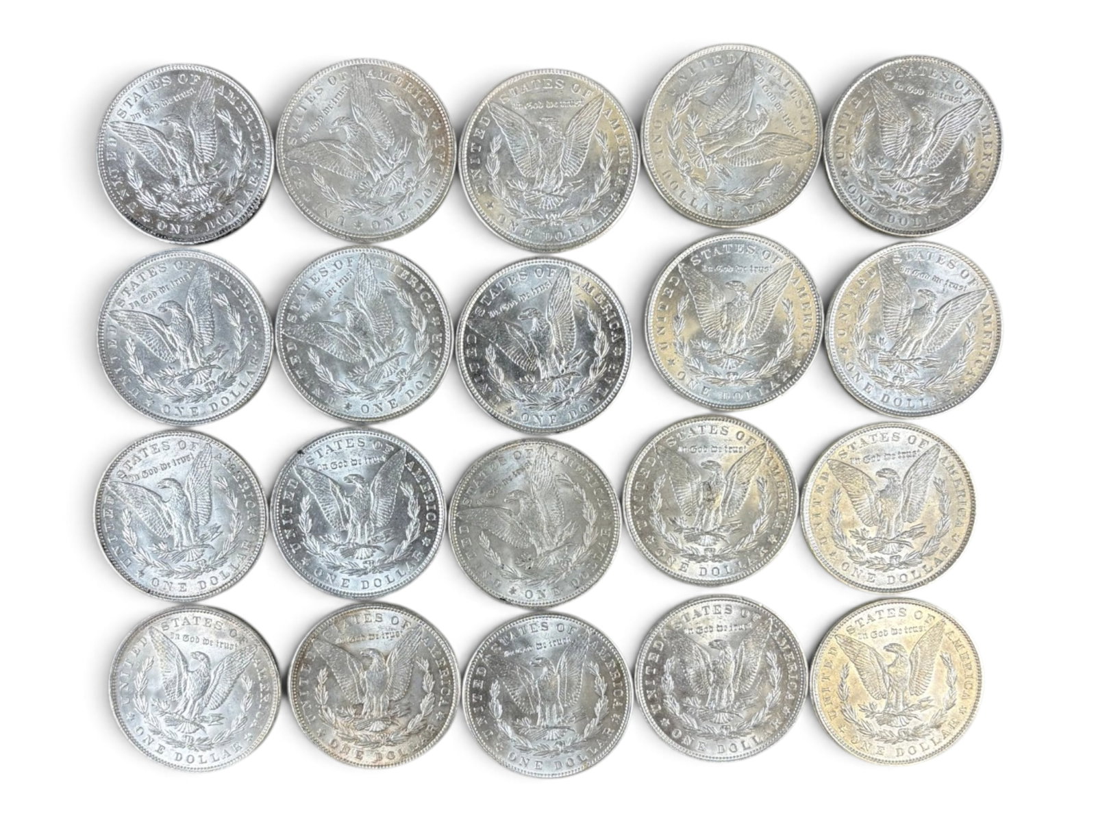 (20) 1889 Morgan Dollars - 2