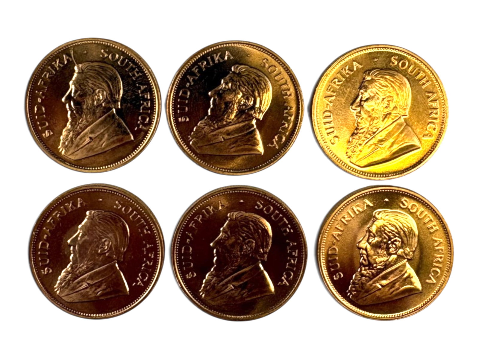 (5) 1 ozt Gold Krugerrands (1 of 2)