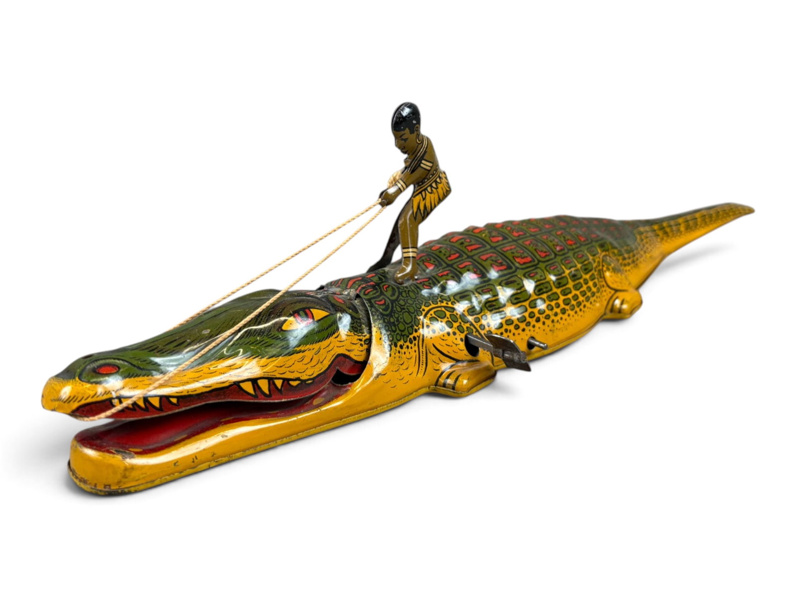 Chein Native Riding Alligator - 3