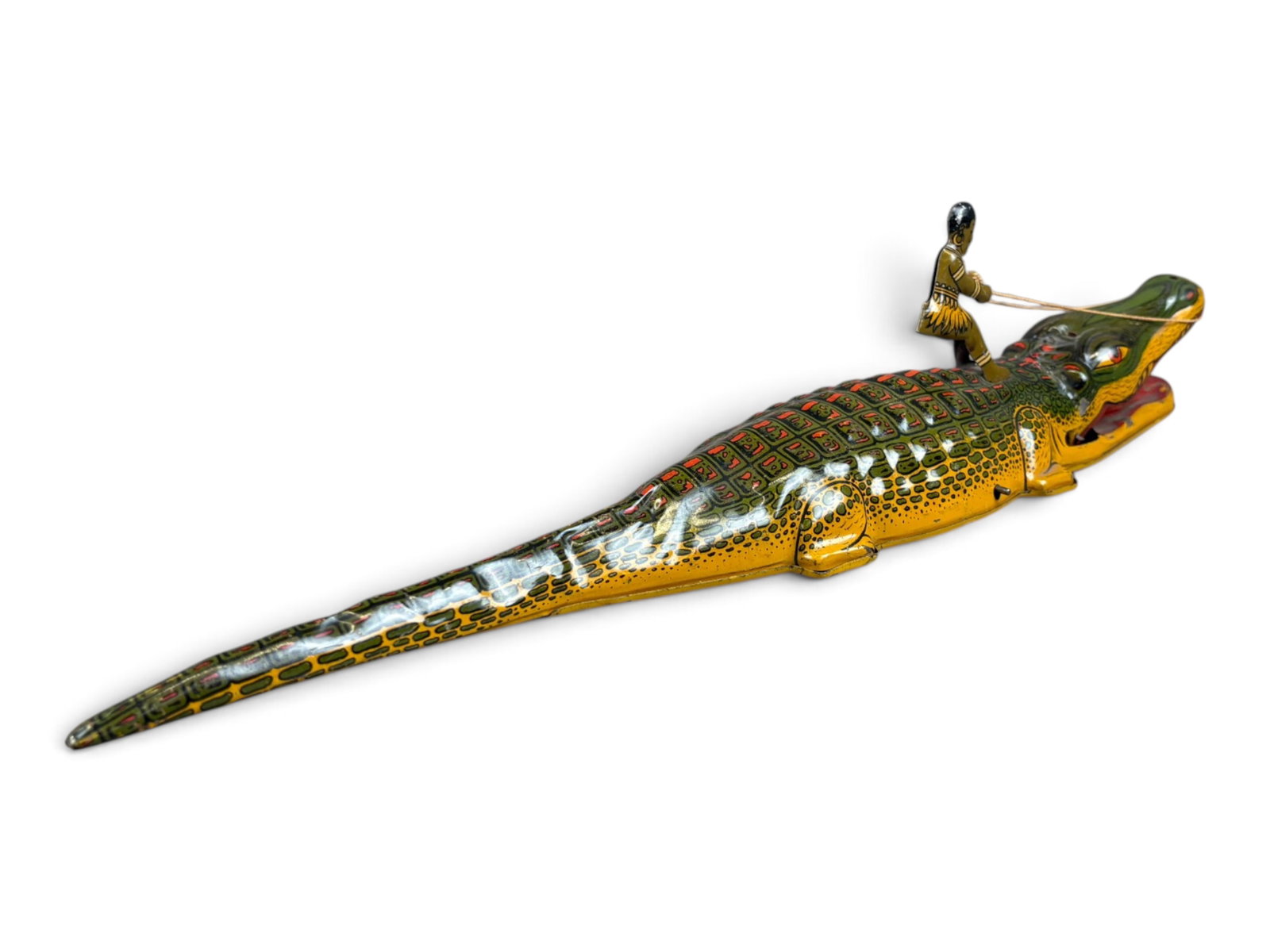 Chein Native Riding Alligator - 5
