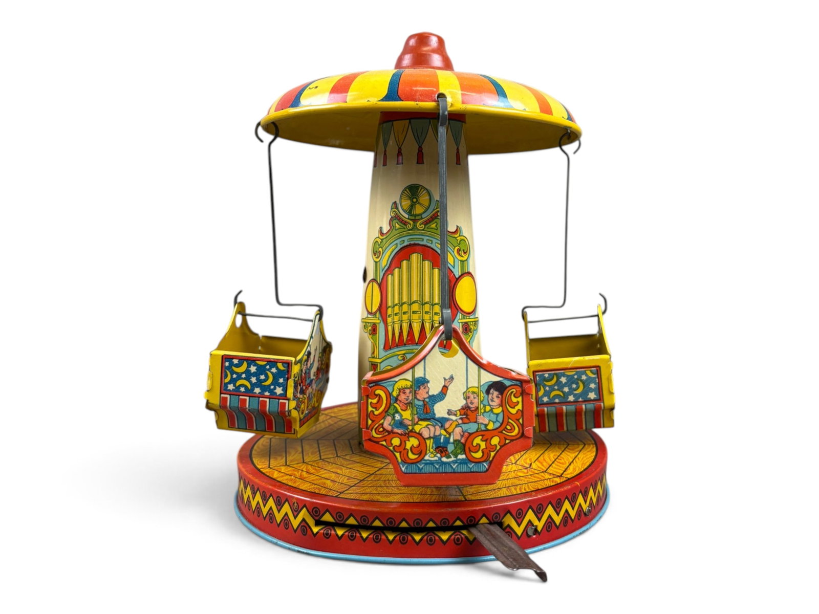 Chein Musical Carousel Wind-Up - 2