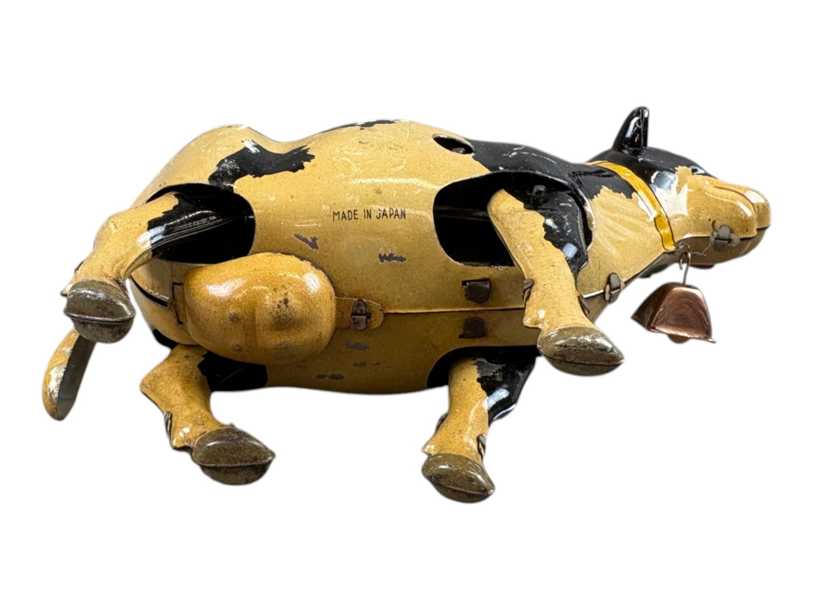 (2) Tin Litho Wind-Up Cows - 10
