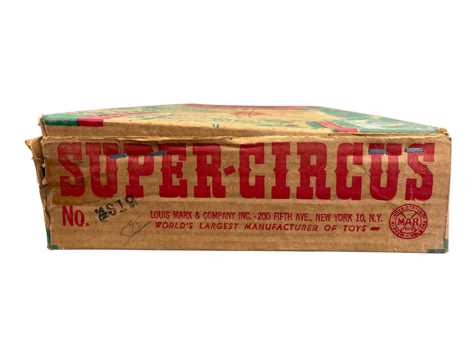 Boxed Marx Super Circus Playset - 13