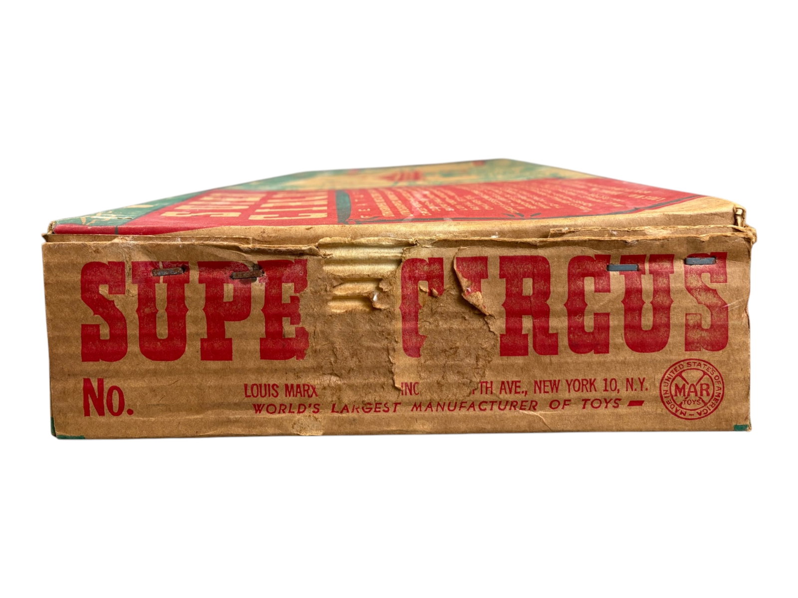 Boxed Marx Super Circus Playset - 15