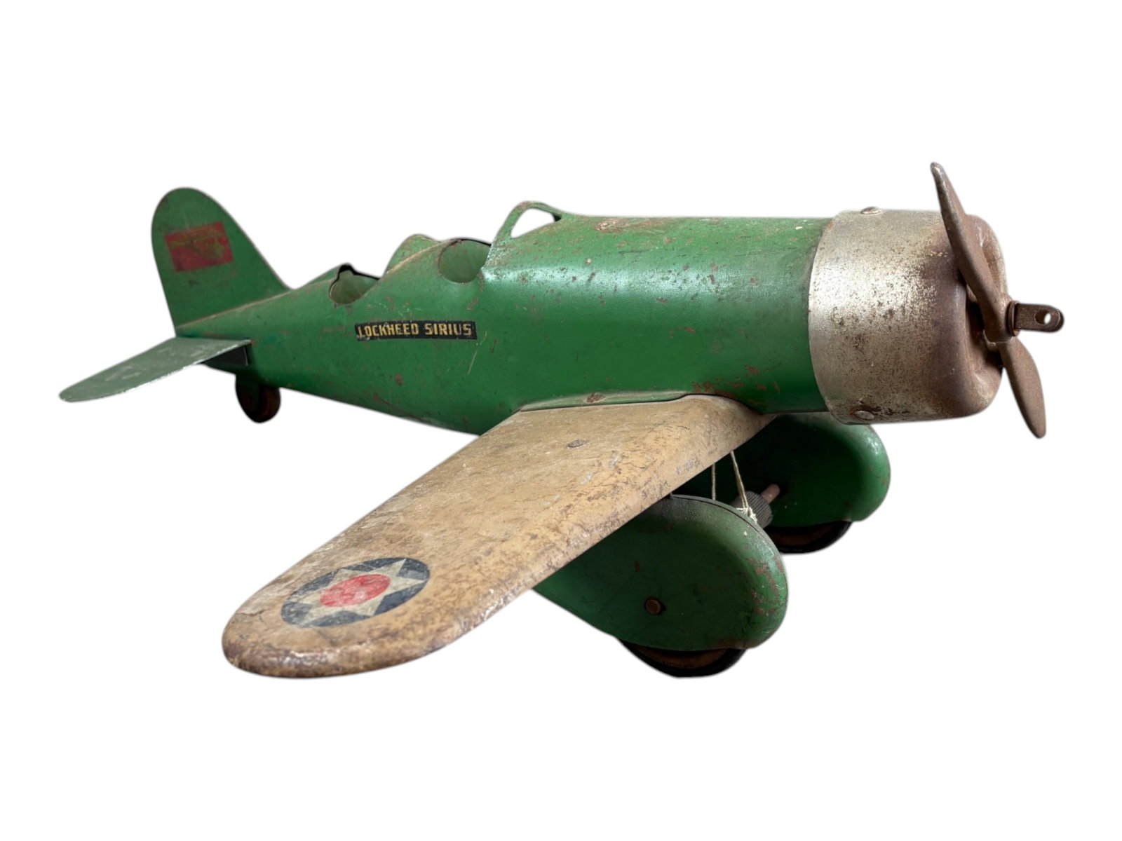 Steelcraft Lockheed Sirius Pressed Steel Airplane (1 of 7)