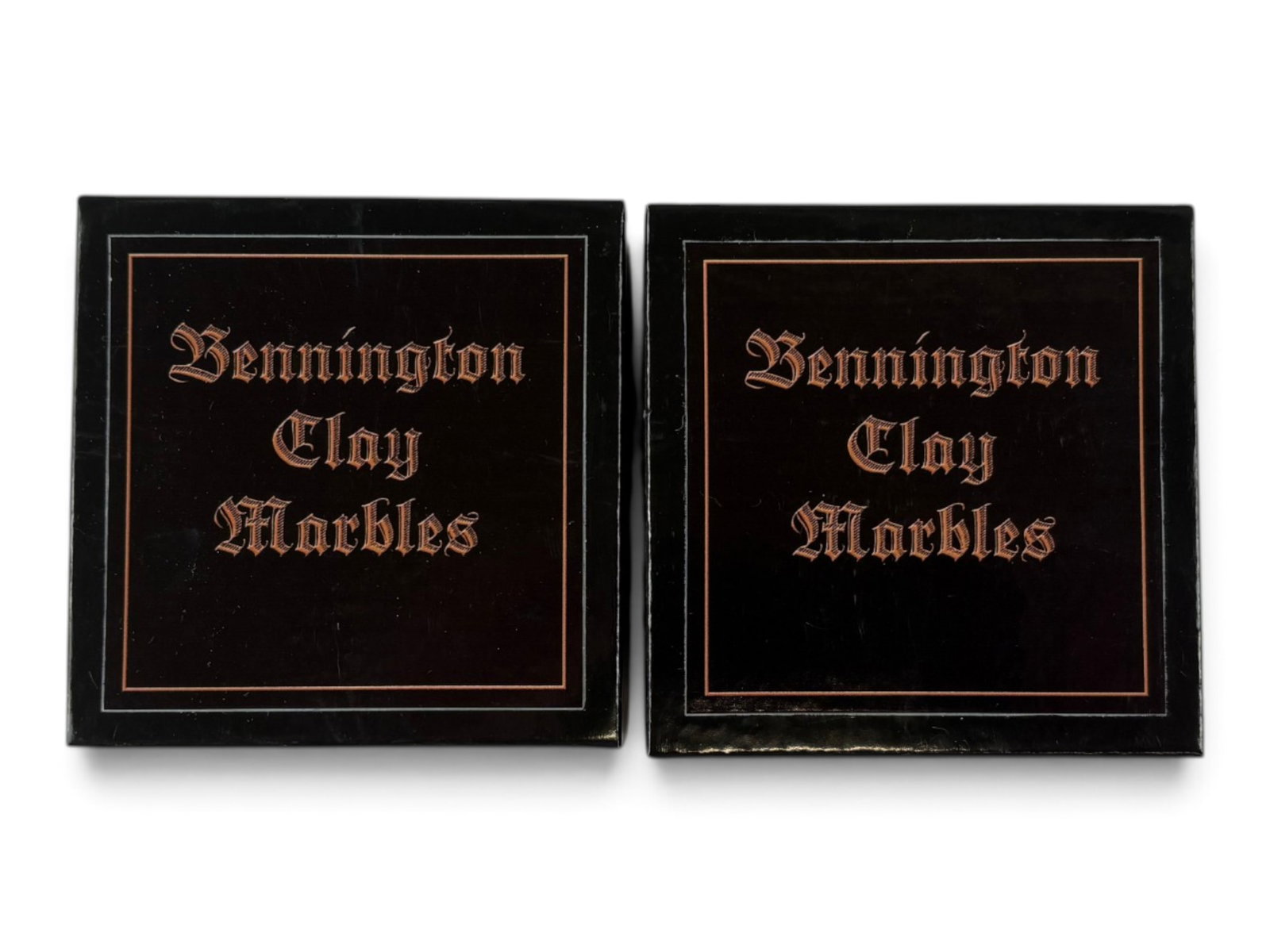 Circa 1900 Bennington Clay Marbles - 4