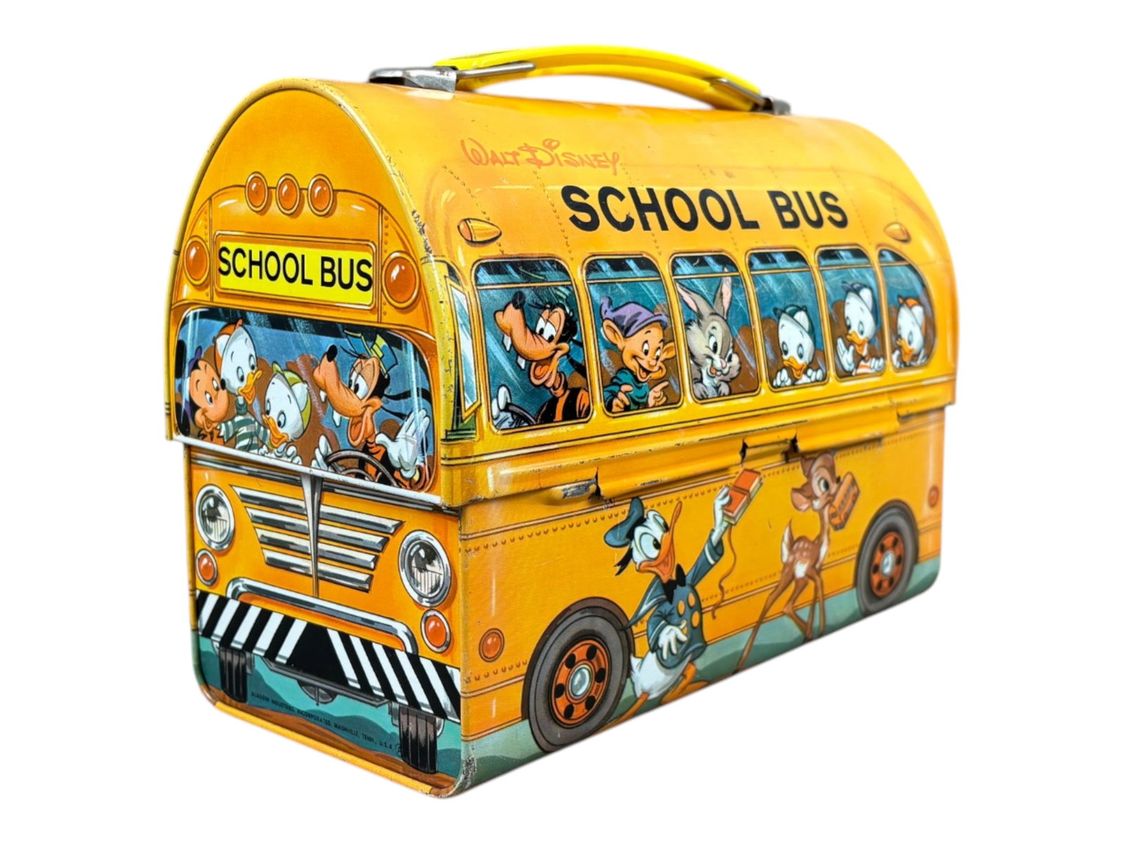 2 Clean Aladdin Dome Lunch Boxes - 9