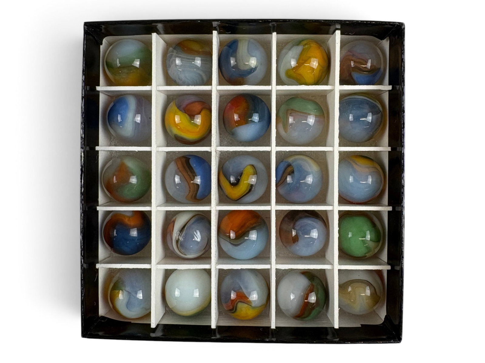 50 Assorted Vintage Marbles - 3