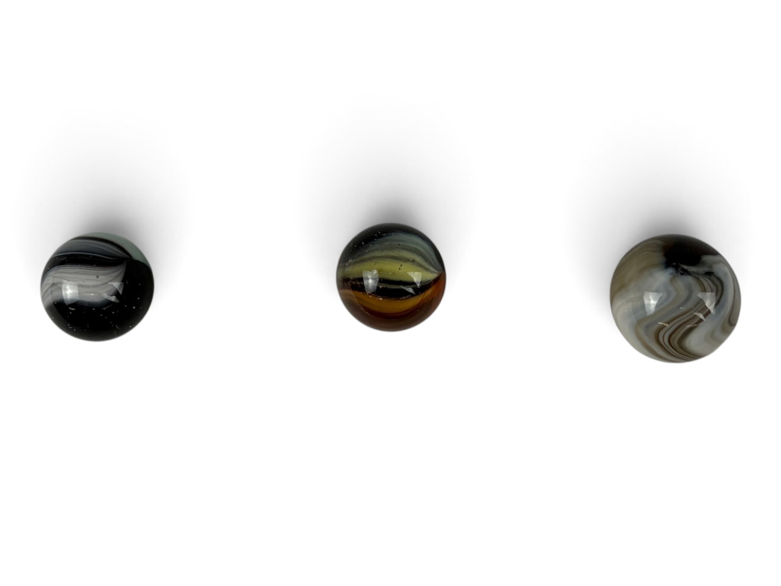 3 Master Marbles, Sunbursts - 2