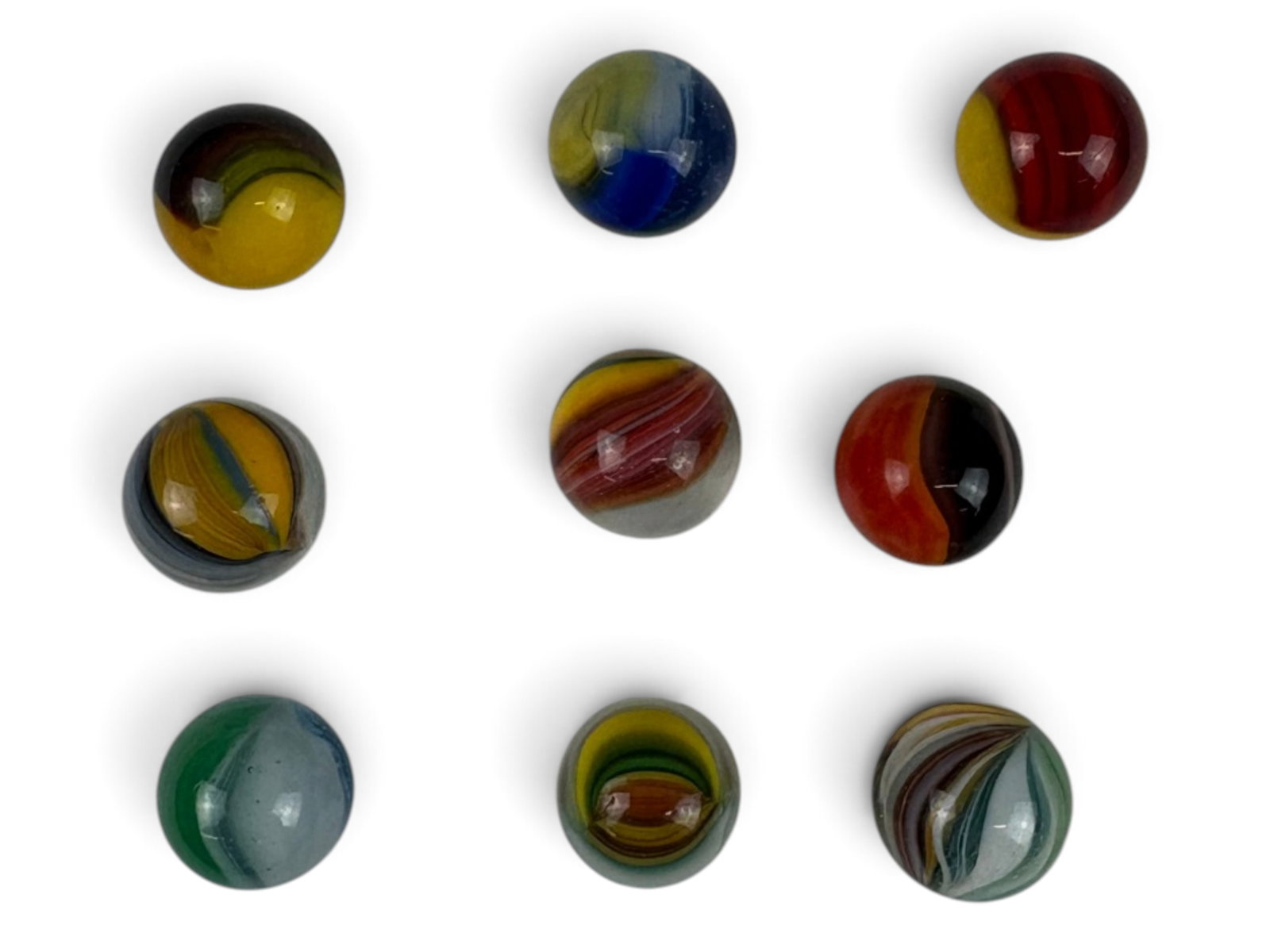 50 Assorted Vintage Marbles - 8