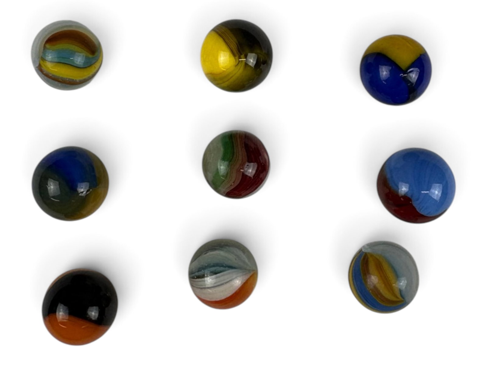 50 Assorted Vintage Marbles - 9