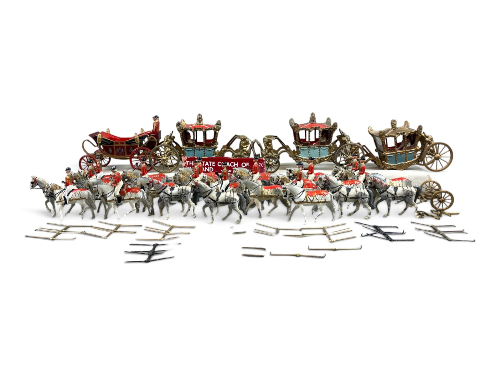 Britains 1470 State Coach Parts, Plus (1 of 20)
