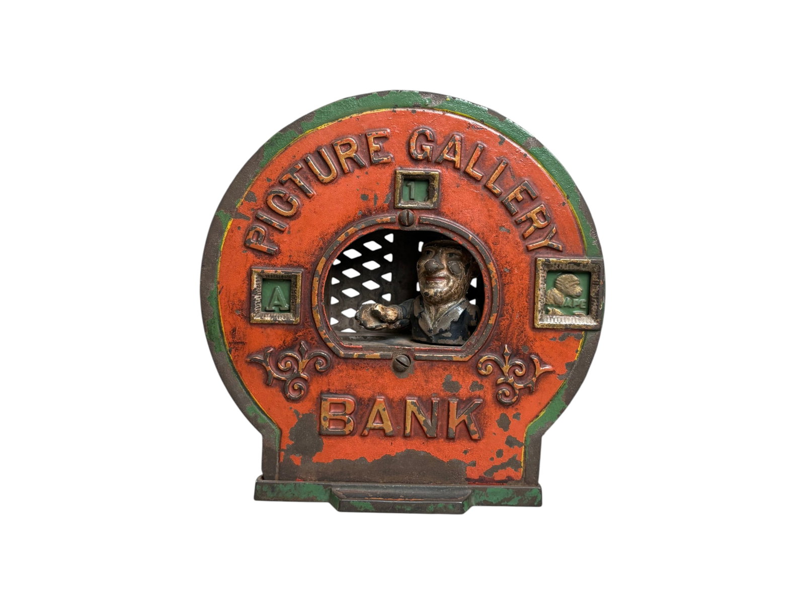 Shepard Hardware Picture Gallery Mechanical Bank (1 of 6)