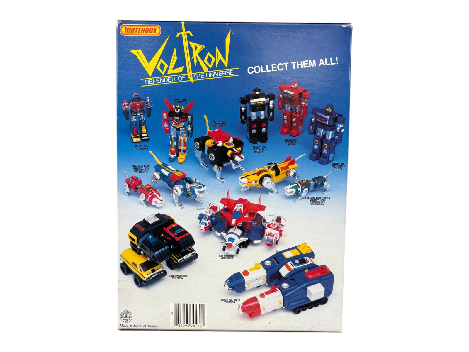 MISB, Matchbox Voltron I Space Warrior Robot Set - 2