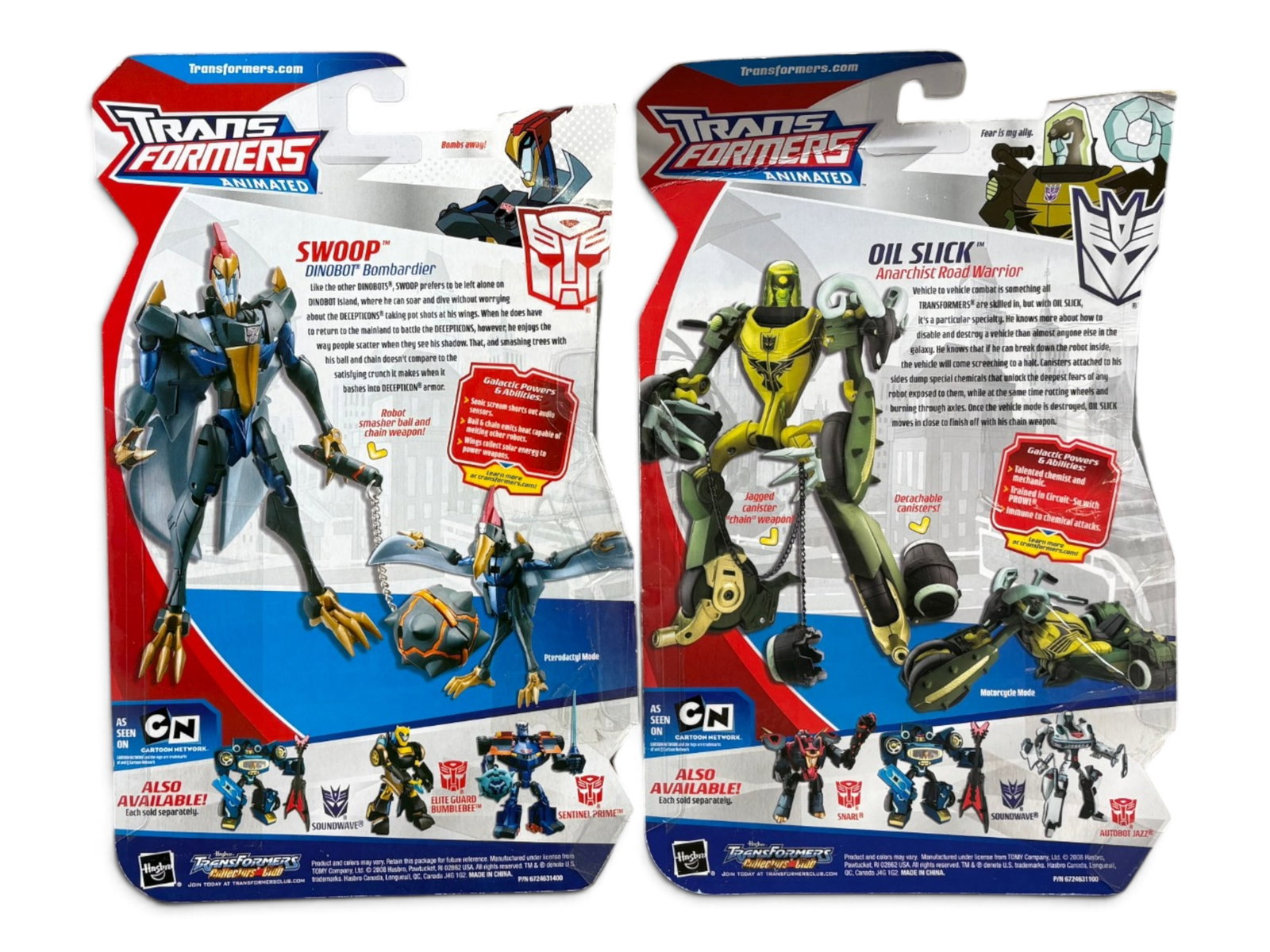 (5) Sealed Transformers Animated Action Figures - 5