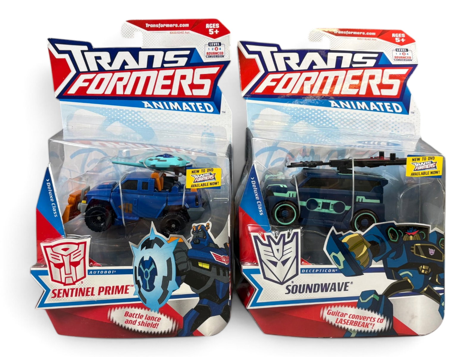 (5) Sealed Transformers Animated Action Figures - 6