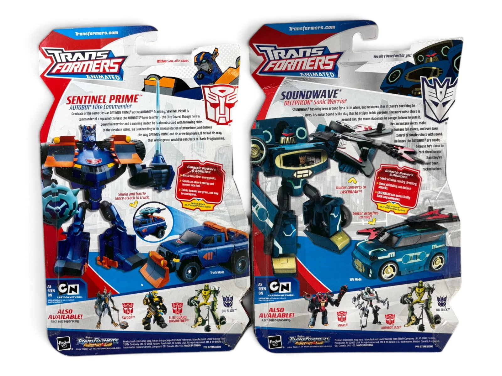 (5) Sealed Transformers Animated Action Figures - 7