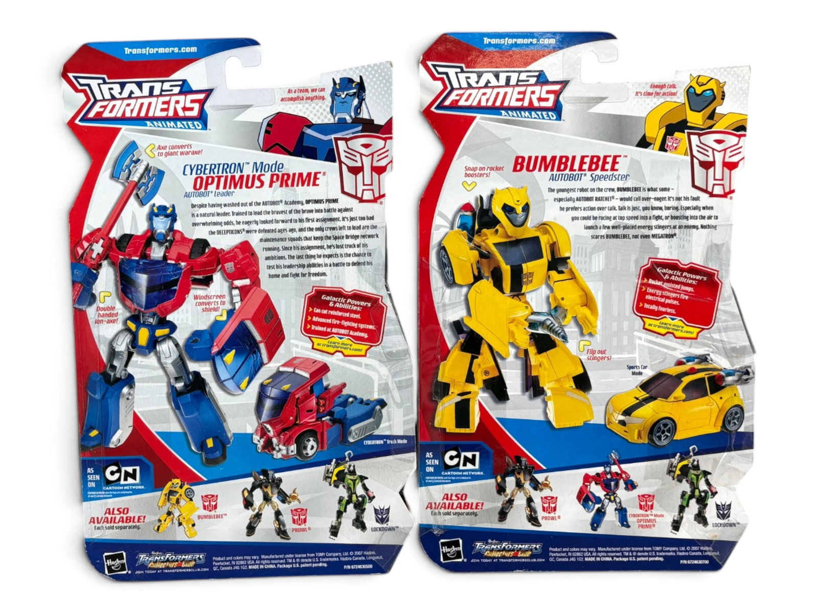 (6) Sealed Transformers Animated Action Figures - 5