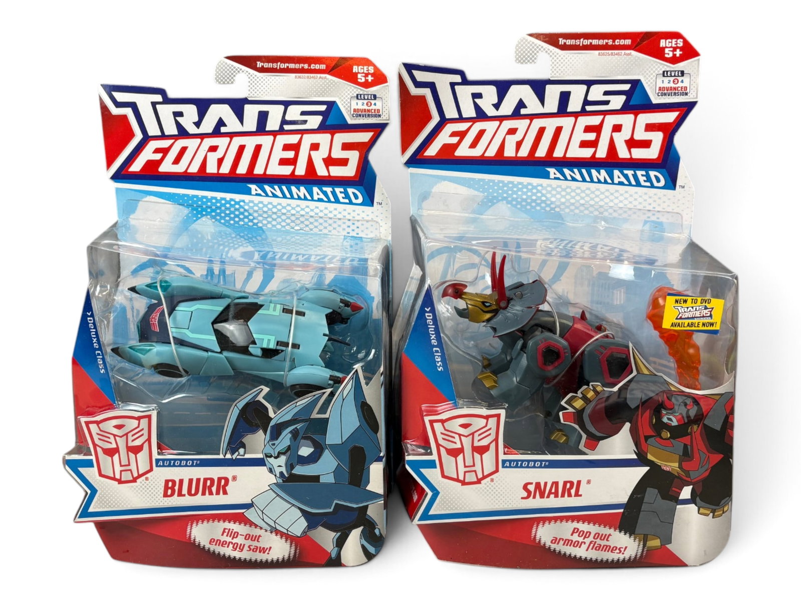 (6) Sealed Transformers Animated Action Figures - 6