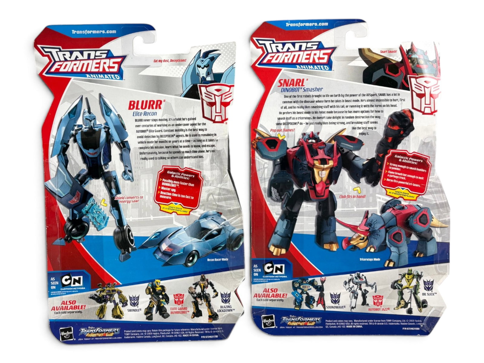 (6) Sealed Transformers Animated Action Figures - 7