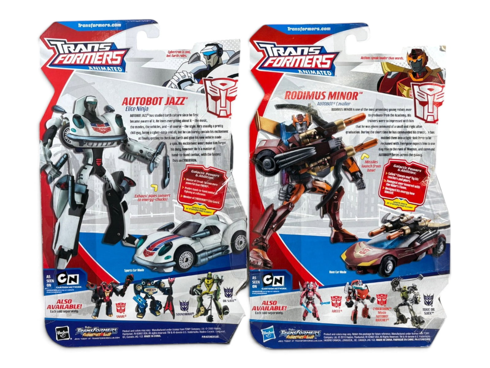 (6) Sealed Transformers Animated Action Figures - 7