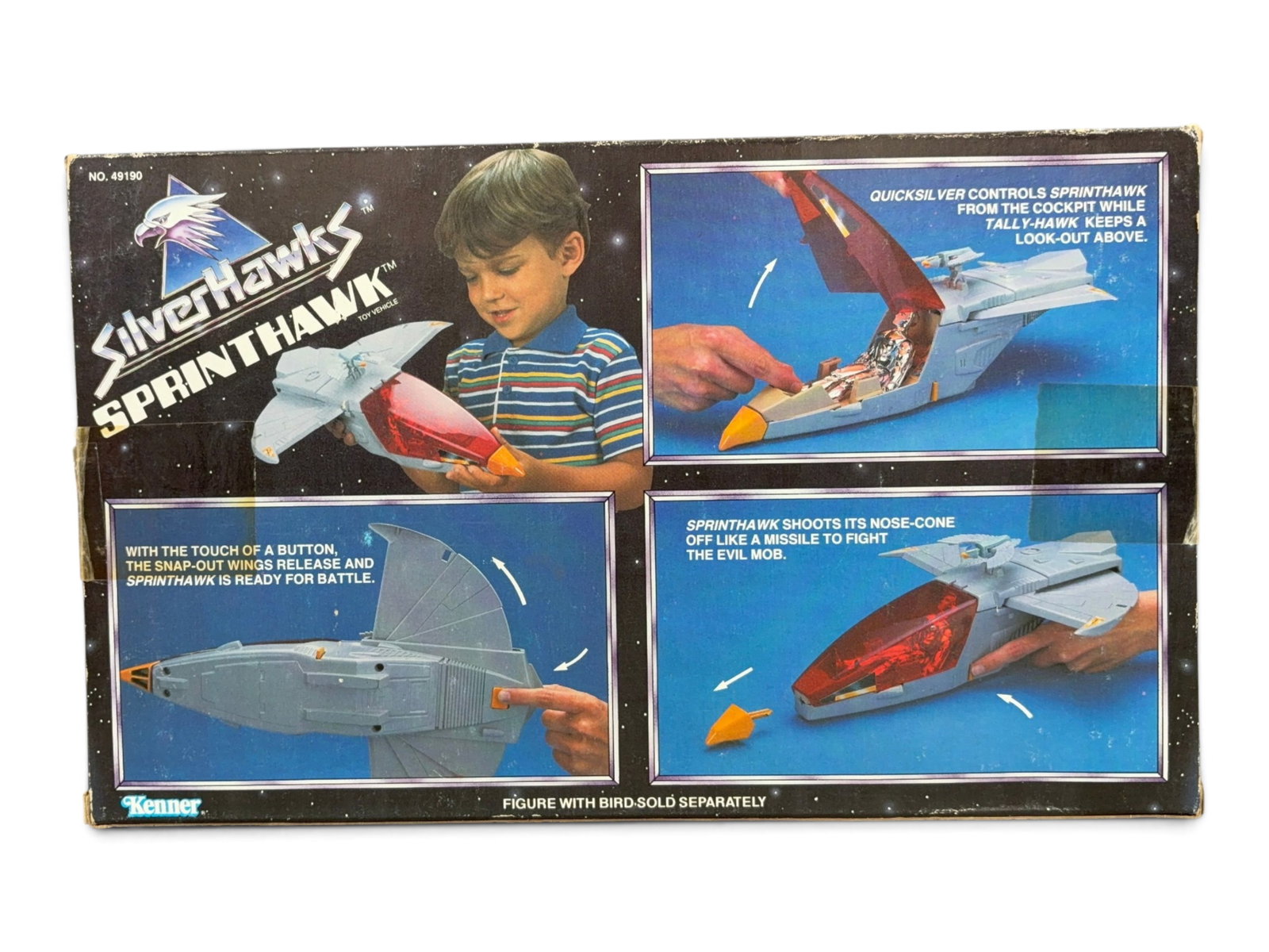 MISB, Kenner Silverhawks Sprinthawk Vehicle - 3