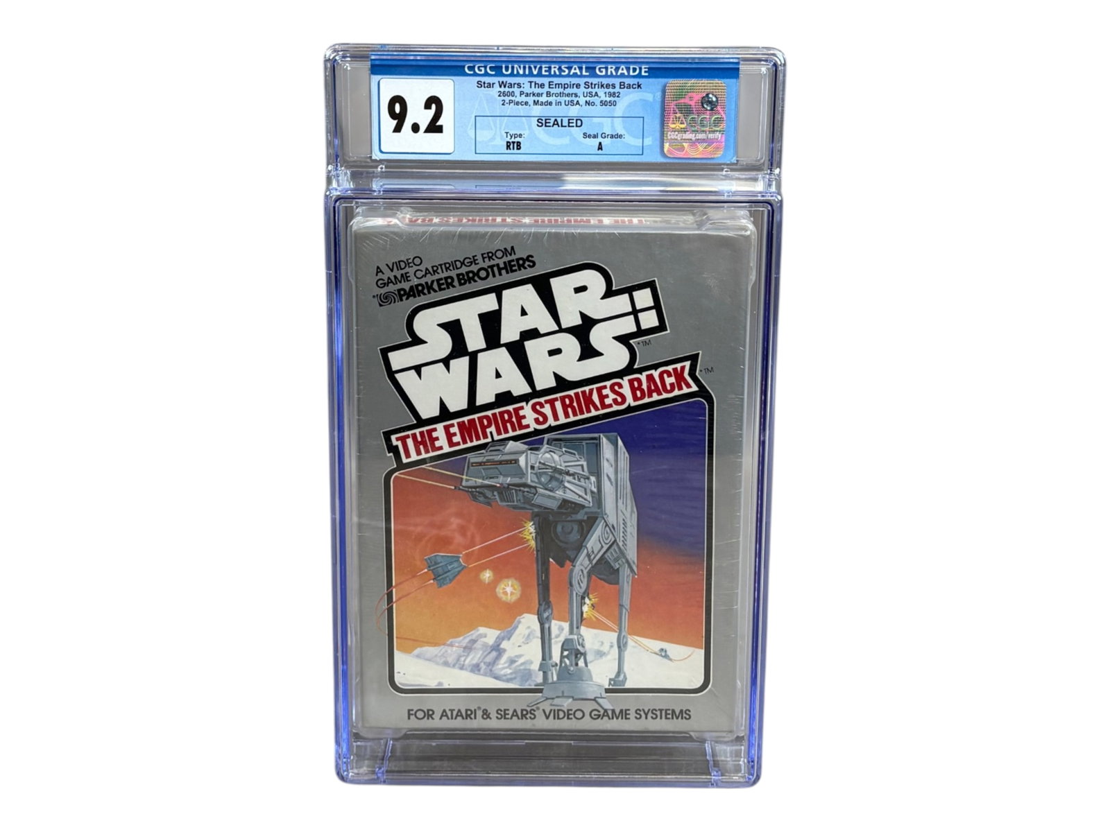 Star Wars Empire Strikes Back, Atari 2600 CGC 9.2 (1 of 5)
