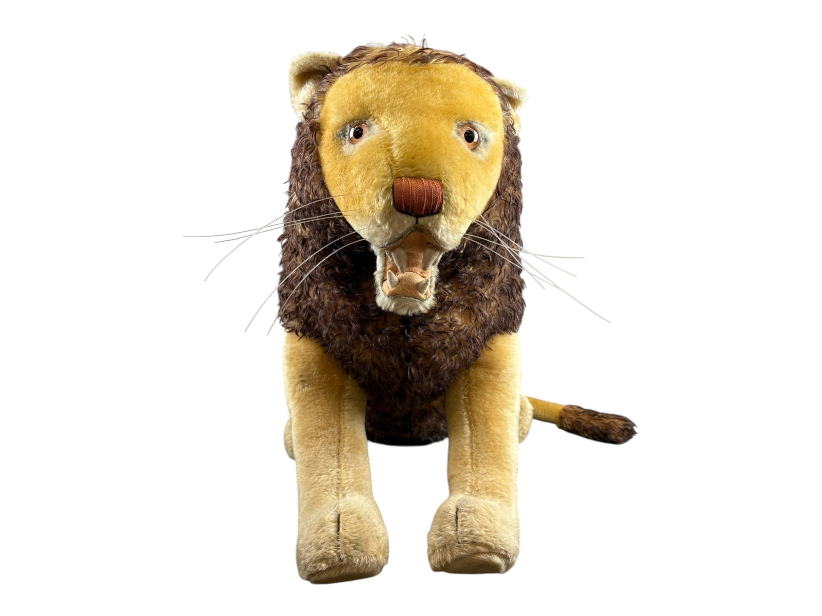 Large Steiff Studio Seated Lion (1 of 8)